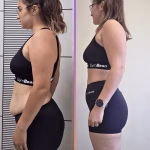 Моника Башева, клиентка на фитнес инструктор Боян Мавров от MavrovFit, която е свалила 9 килограма
